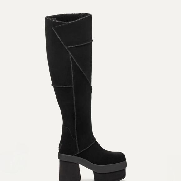 UGG Shoes - Ugg New Heights Platform XTra Boots- Black